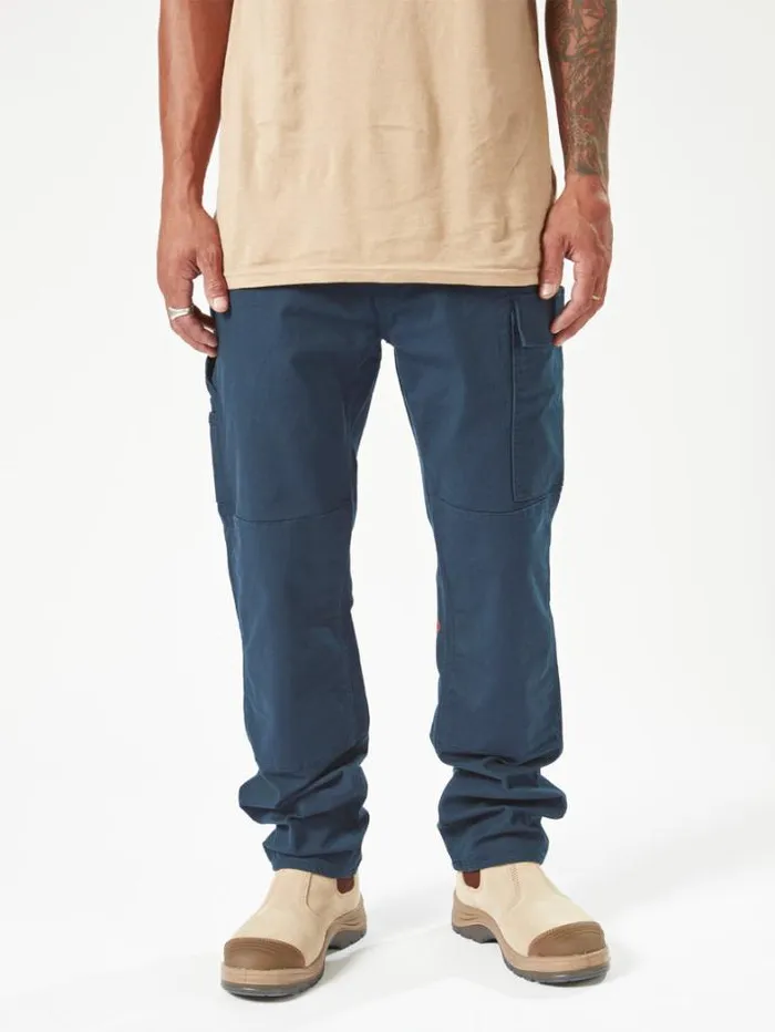 MensWorkwear Pants Volcom Caliper Work Pants 8211 Navy