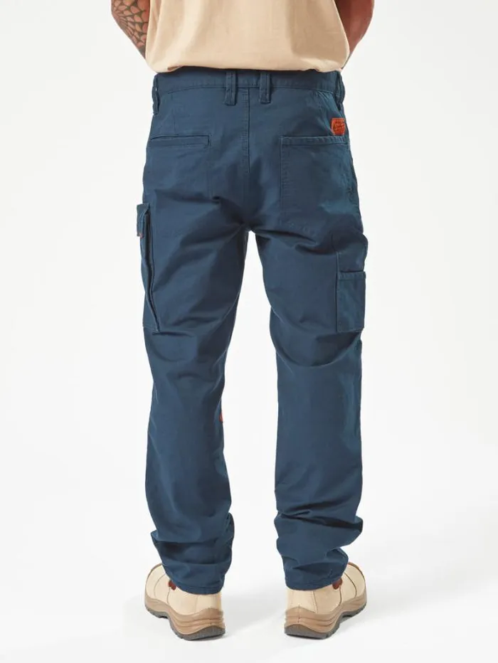 MensWorkwear Pants Volcom Caliper Work Pants 8211 Navy