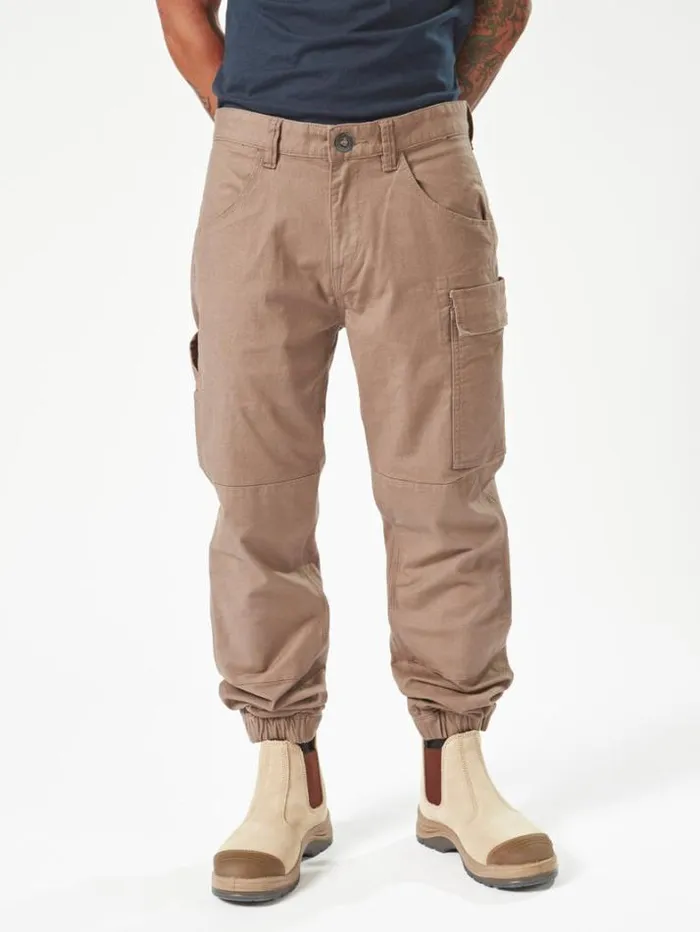 MensWorkwear Pants Volcom Workwear Caliper Cuffed Pants 8211 Brindle