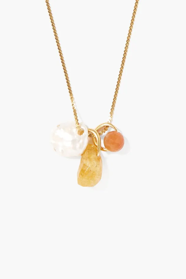 Meridian Necklace Citrine Mix Women Chan Luu Necklaces