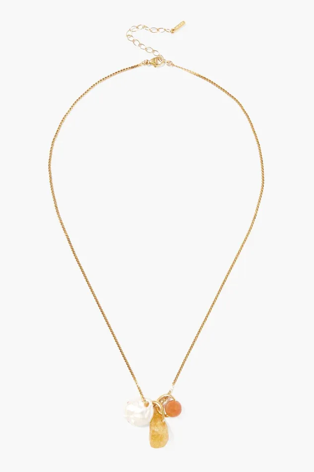 Meridian Necklace Citrine Mix Women Chan Luu Necklaces