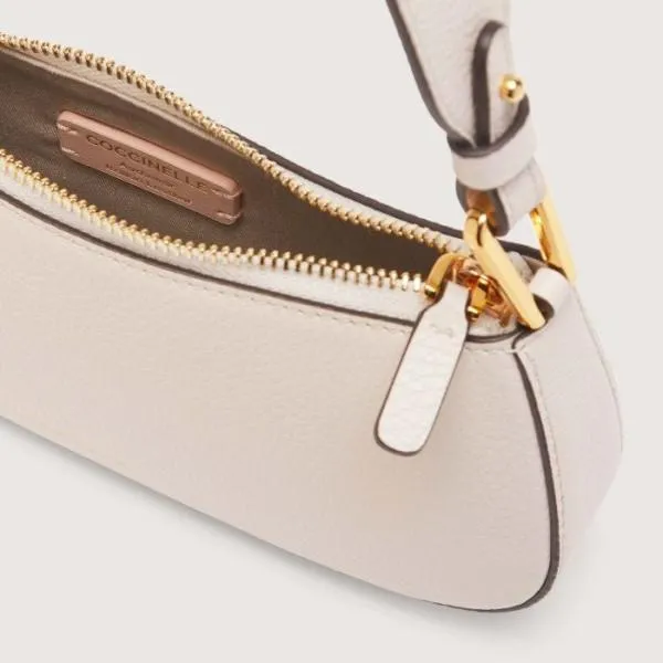 Merveille Lambskin White Women Coccinelle Mini Bags Merveille Lambskin White Women Coccinelle Mini Bags