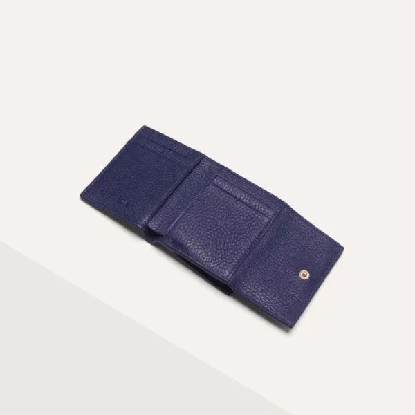Metallic Soft Royal Blue Women Coccinelle Wallets and Small Leather Goods Metallic Soft Royal Blue Women Coccinelle Wallets and Small Leather Goods