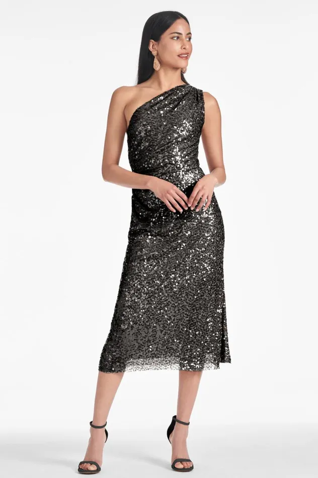 Midi Women Sachin and Babi Carmen Dress 8211 Black