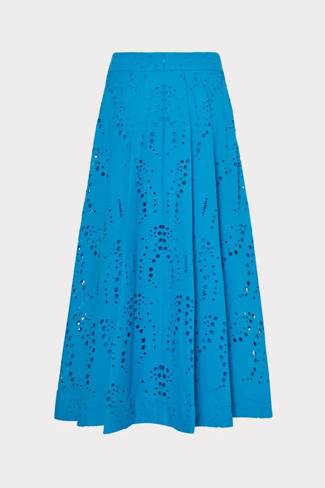 Milly Butterfly Eyelet Skirt Blue Women Matching Sets Milly Butterfly Eyelet Skirt Blue Women Matching Sets