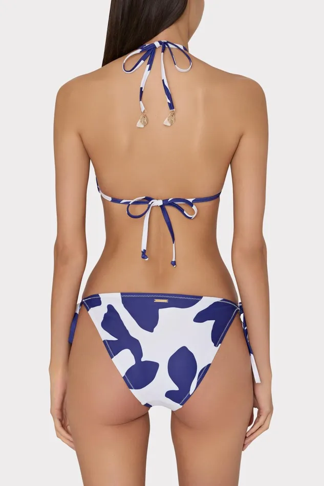 Milly Grand Foliage Triangle Bikini Top Navywhite Women Bikinis Milly Grand Foliage Triangle Bikini Top Navywhite Women Bikinis