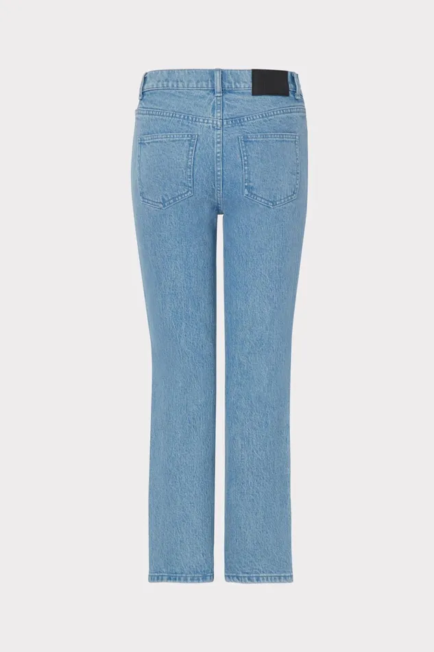 Milly Hali Crystal Embellished Jeans Light Wash Women Pants Milly Hali Crystal Embellished Jeans Light Wash Women Pants