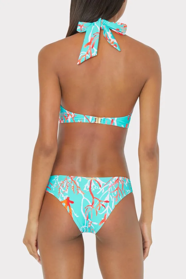 Milly Margot Bikini Bottom Aqua Multi Women Bikinis Milly Margot Bikini Bottom Aqua Multi Women Bikinis