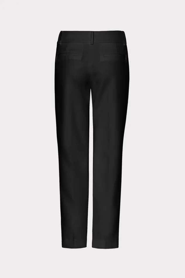 Milly Nicola Cady Pants Black Women Matching Sets