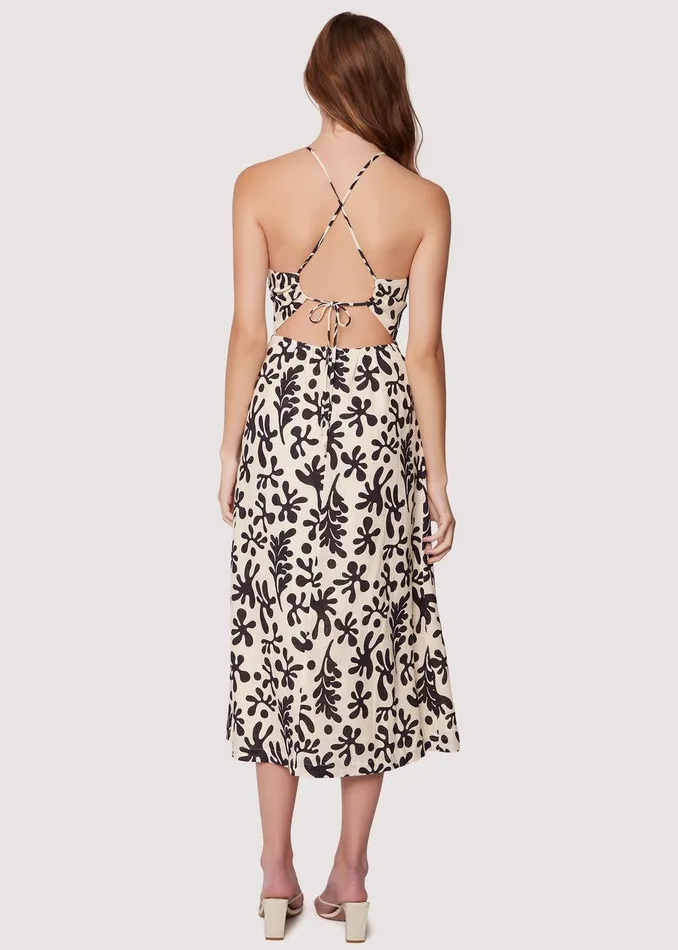 Minerva039s Spell Midi Dress Blackwhite Women Lost Wander Dresses