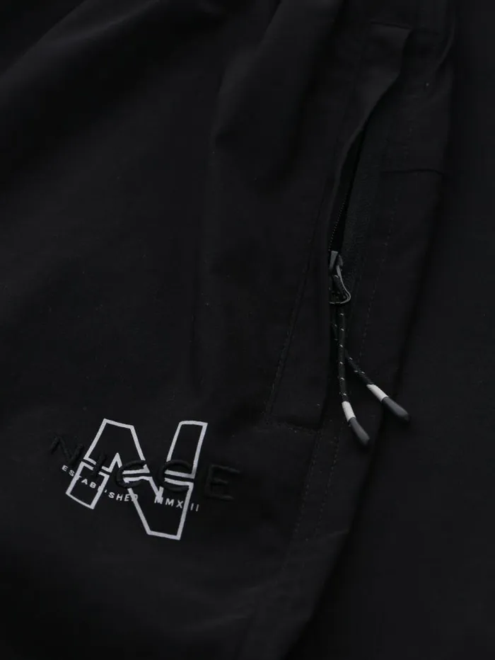 NICCE Bottoms Mens NICCE Sect Graphic Cargo Pants Black