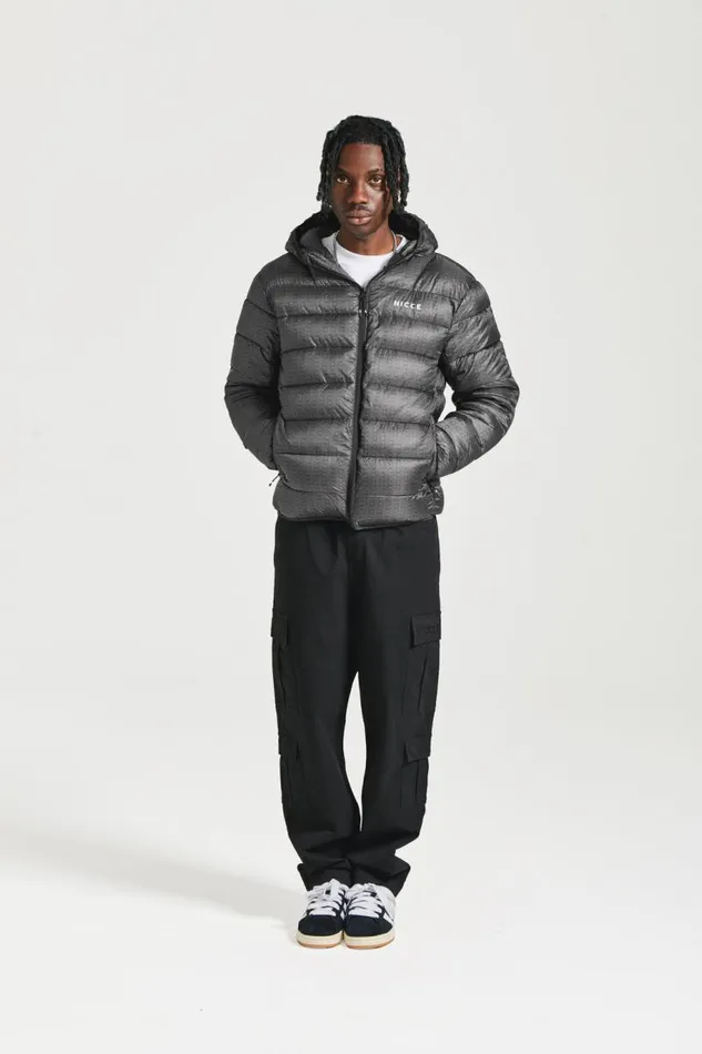 NICCE Coats and Jackets Mens NICCE Repeater Jacket Blackcoal