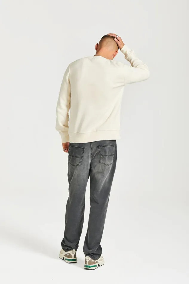 NICCE Hoodies and Sweatshirts Mens NICCE Trail Box Sweatshirt Ivory