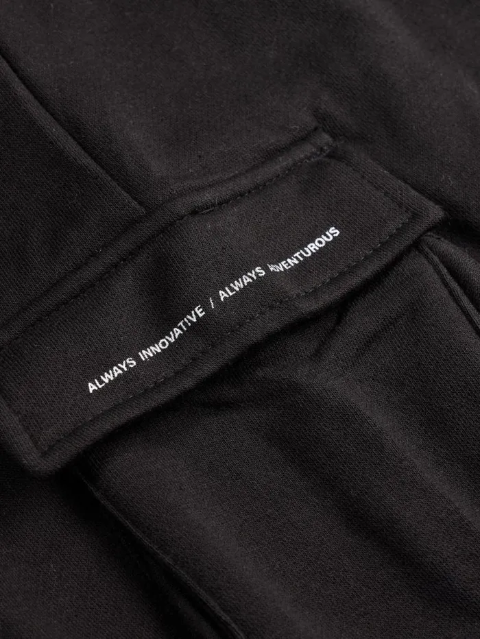NICCE Shorts Juniors NICCE Juniors Visiona Cargo Jogger Shorts Black