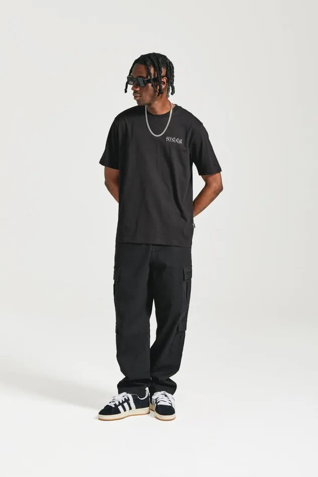NICCE TShirts Mens NICCE Multi Logo TShirt Black
