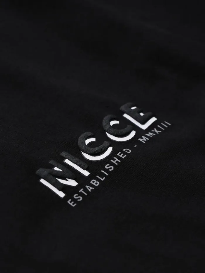 NICCE TShirts Mens NICCE Multi Logo TShirt Black