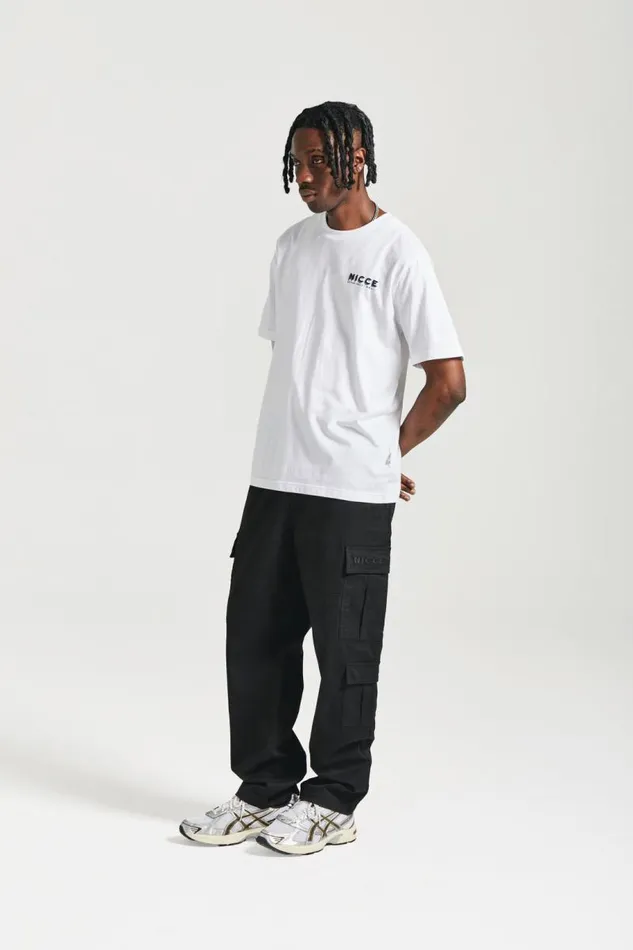 NICCE TShirts Mens NICCE Multi Logo TShirt White