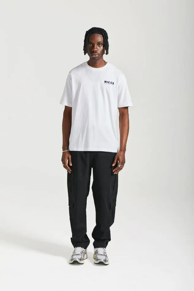 NICCE TShirts Mens NICCE Multi Logo TShirt White