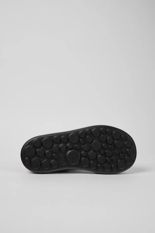 Non Leather Shoes Women Camper Pelotas Flota Black Textile Sandal Non Leather Shoes Women Camper Pelotas Flota Black Textile Sandal