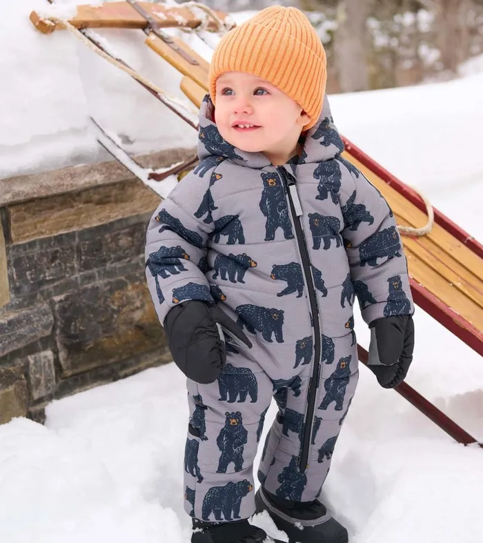 Outerwear Baby and Toddler Hatley Wild Bears Baby Snowsuit
