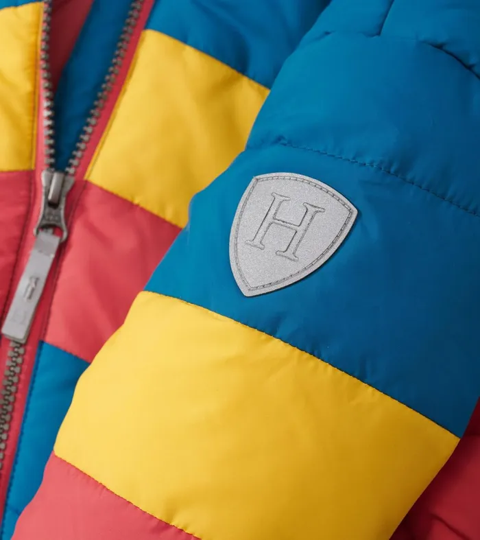 Outerwear Boys Hatley Boys Aspen Colour Block Puffer Jacket