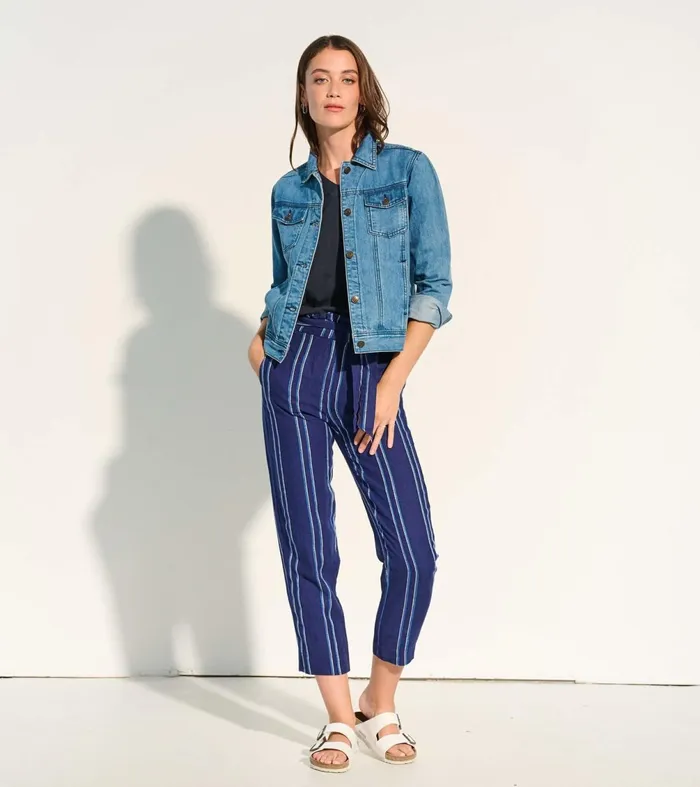 Outerwear Women Hatley Embroidered Denim Jacket