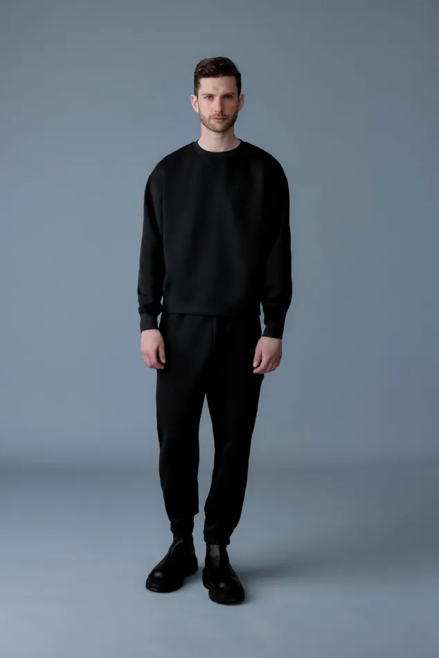 Pants and Shorts Men Mackage MARVINR Double Face Jersey Cargo Sweatpants Trench