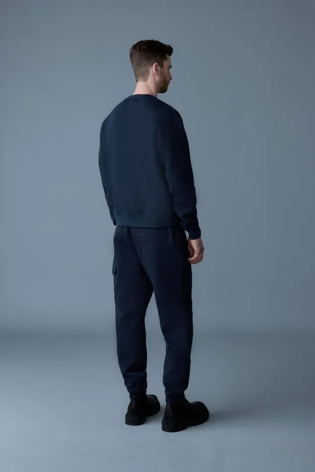 Pants and Shorts Men Mackage MARVINR Double Face Jersey Cargo Sweatpants Trench