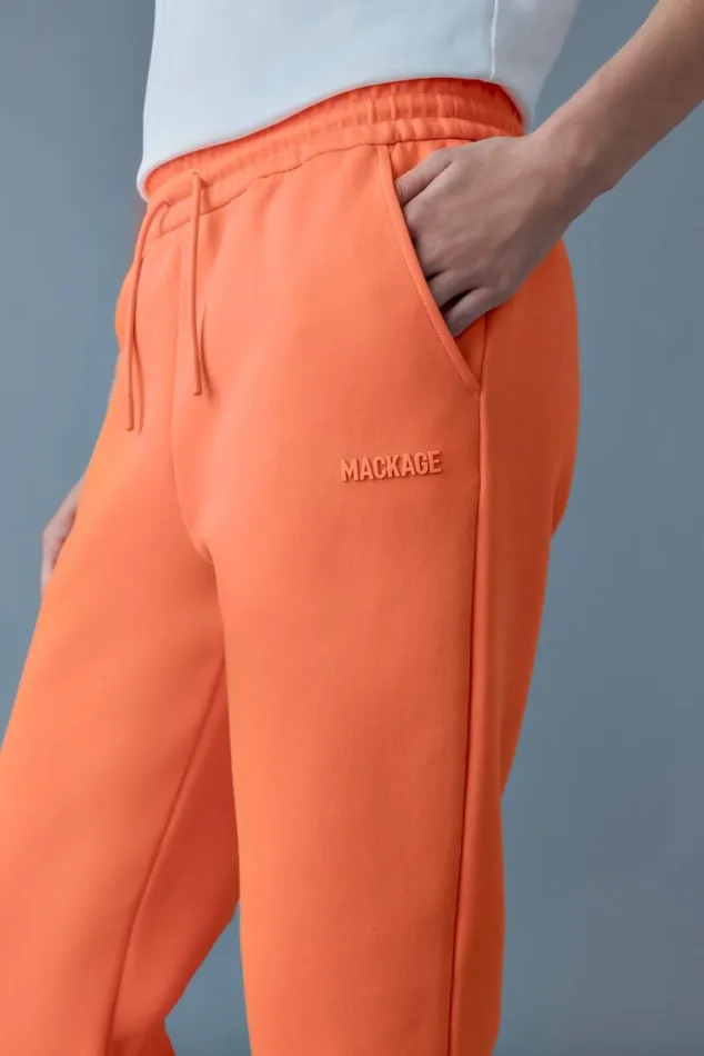 Pants and Shorts Women Mackage NEVR Doubleface Jersey Sweatpants Black