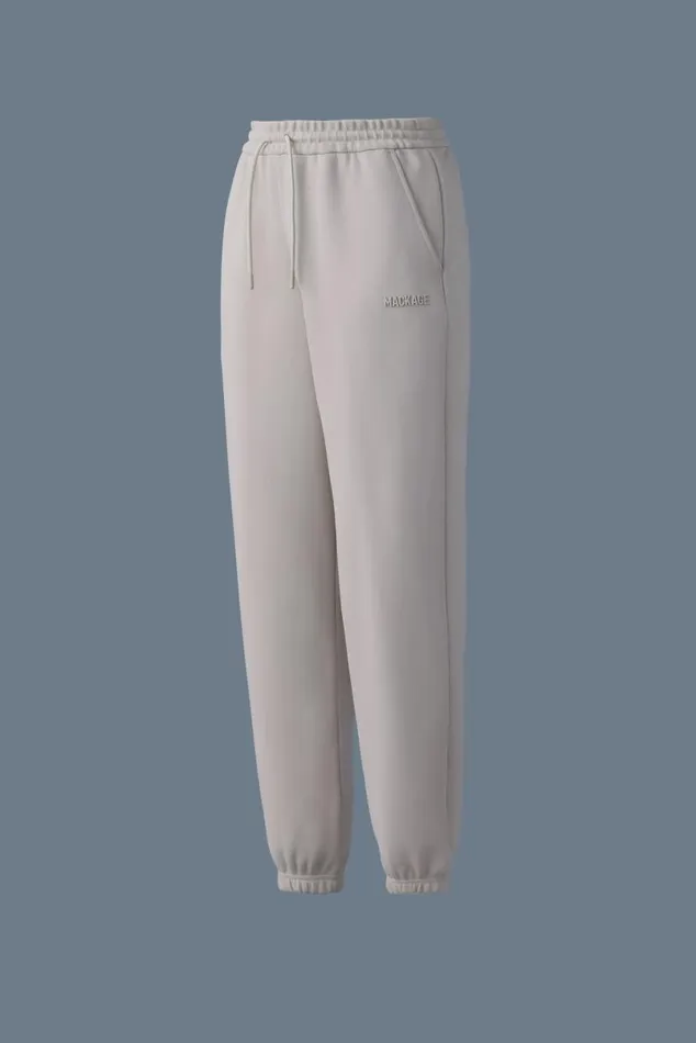 Pants and Shorts Women Mackage NEVR Doubleface Jersey Sweatpants Black