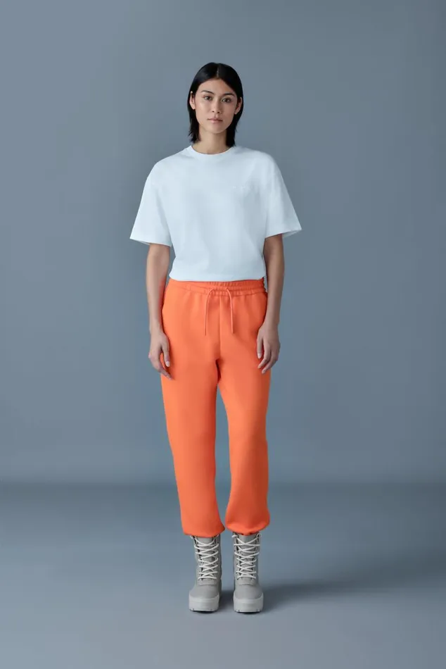 Pants and Shorts Women Mackage NEVR Doubleface Jersey Sweatpants Black