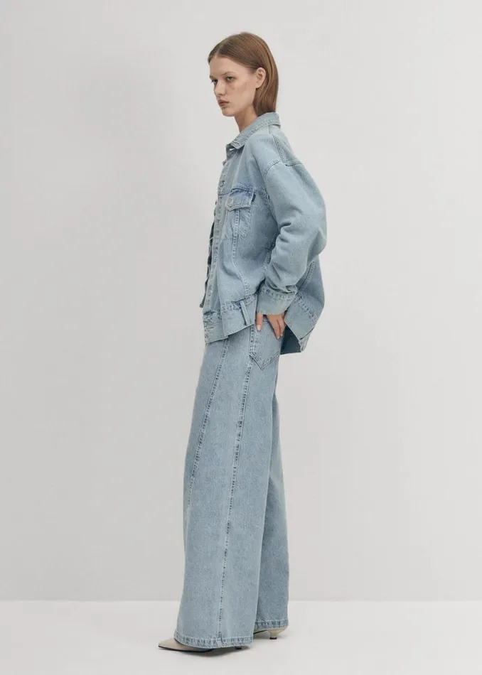 Pants Women ALOHAS Magda Blue Denim Pants