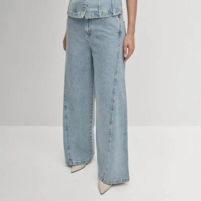 Pants Women ALOHAS Magda Blue Denim Pants