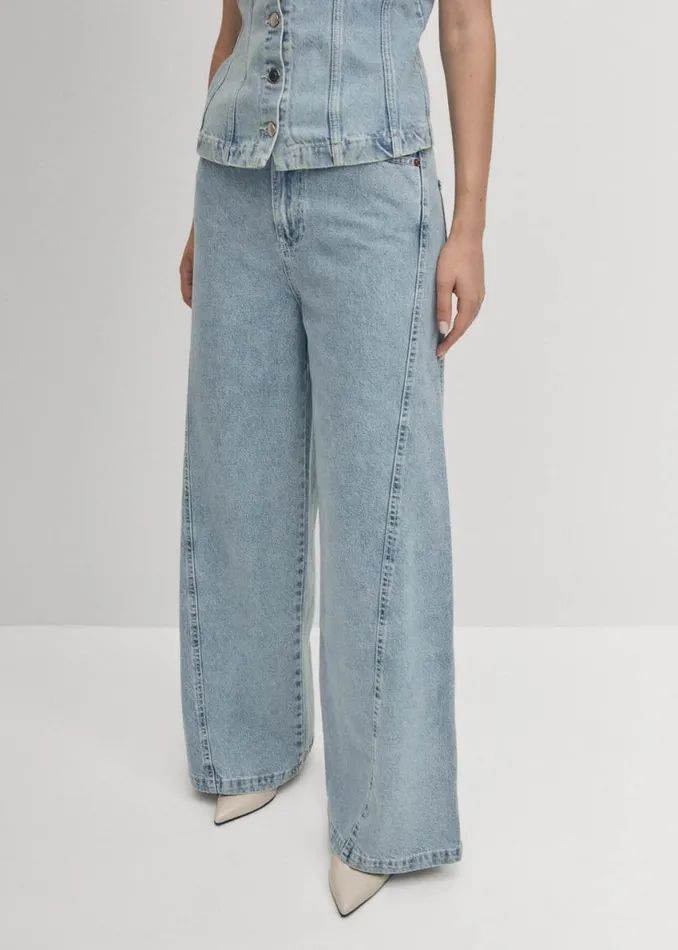 Pants Women ALOHAS Magda Blue Denim Pants