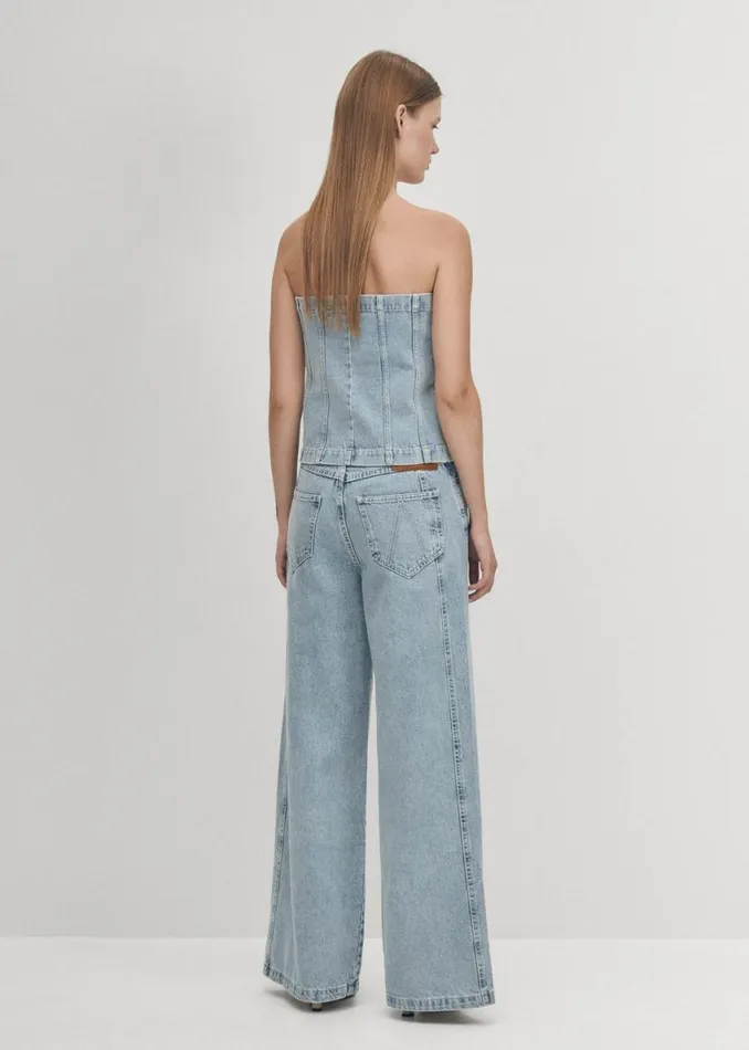 Pants Women ALOHAS Magda Blue Denim Pants