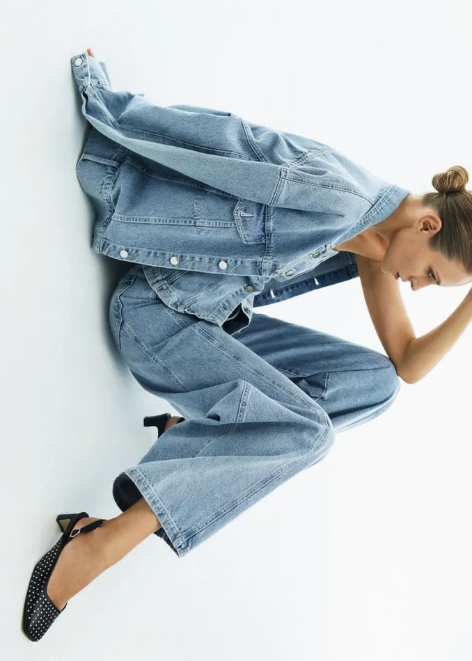 Pants Women ALOHAS Magda Blue Denim Pants