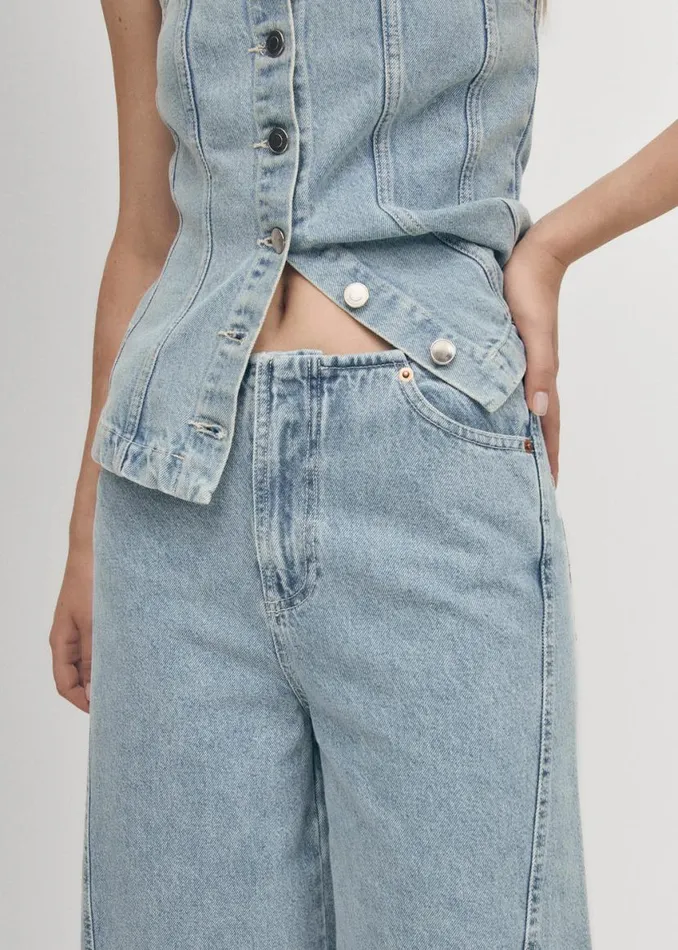 Pants Women ALOHAS Magda Blue Denim Pants