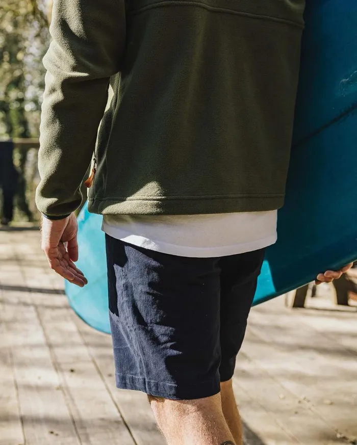 Passenger Clothing 365 Organic Cotton Shorts Deep Navy Men Shorts