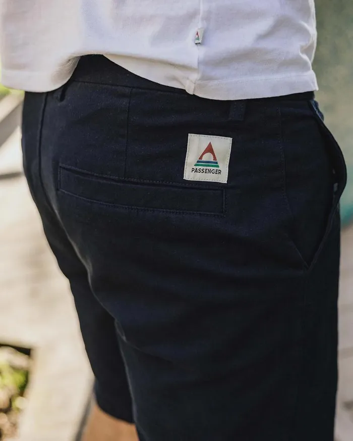 Passenger Clothing 365 Organic Cotton Shorts Deep Navy Men Shorts