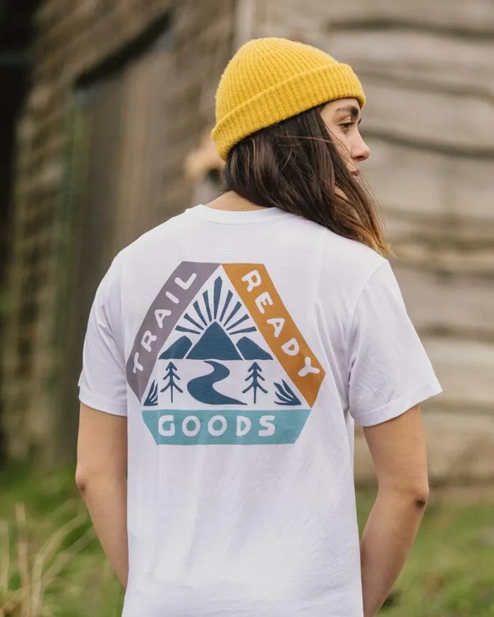 Passenger Clothing Aurora Recycled Active TShirt White Women Activewear