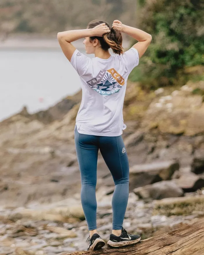 Passenger Clothing Aurora Recycled Active TShirt White Women Activewear