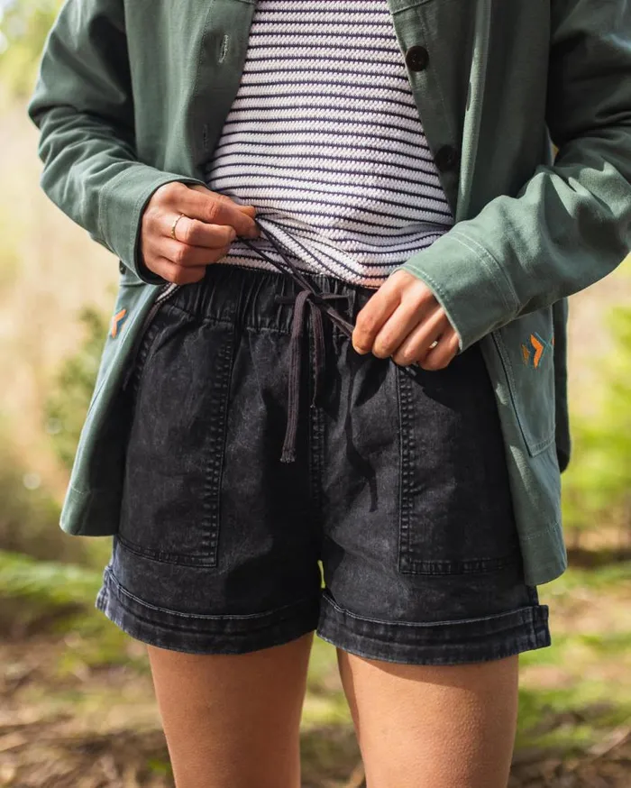 Passenger Clothing Carriso Organic Cotton Short Black Women Shorts
