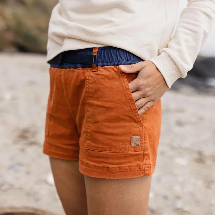 Passenger Clothing Del Sur Shorts Bombay Brown Women Shorts