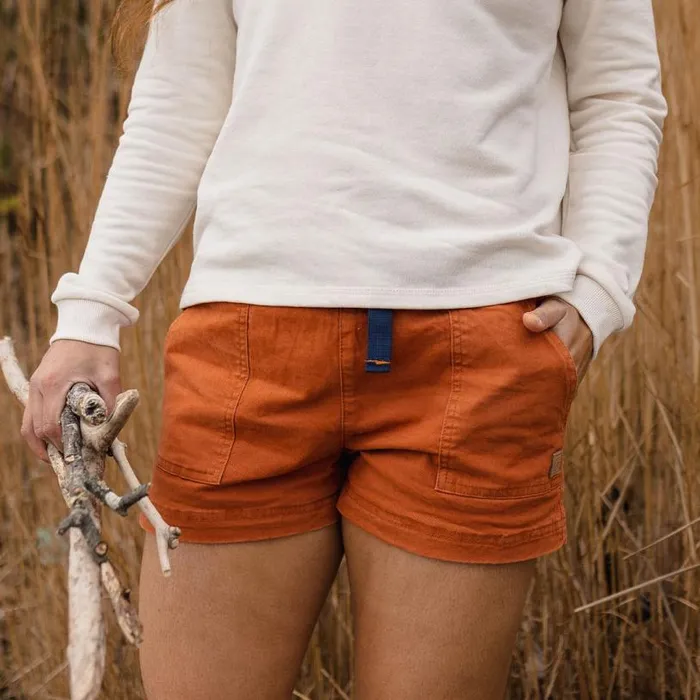 Passenger Clothing Del Sur Shorts Bombay Brown Women Shorts