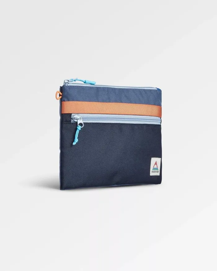 Passenger Clothing Essentials Recycled Pouch Dark Denim Deep Navy WomenMen Backpacks and Bags