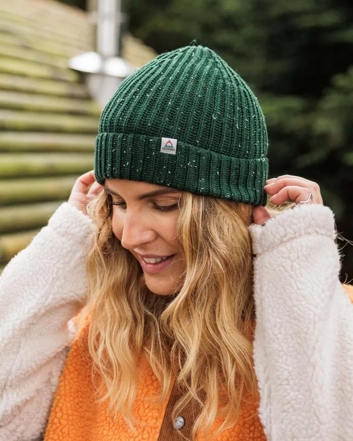 Passenger Clothing Fisherman 20 Recycled Cotton Beanie Fir Tree WomenMen Beanies