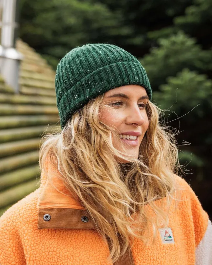 Passenger Clothing Fisherman 20 Recycled Cotton Beanie Fir Tree WomenMen Beanies