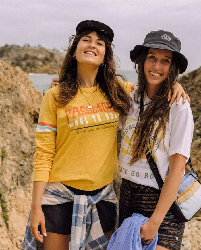 Passenger Clothing La Sarena Recycled Cotton Oversized LS TShirt Ochre Yellow Women Tops and TShirts Passenger Clothing La Sarena Recycled Cotton Oversized LS TShirt Ochre Yellow Women Tops and TShirts