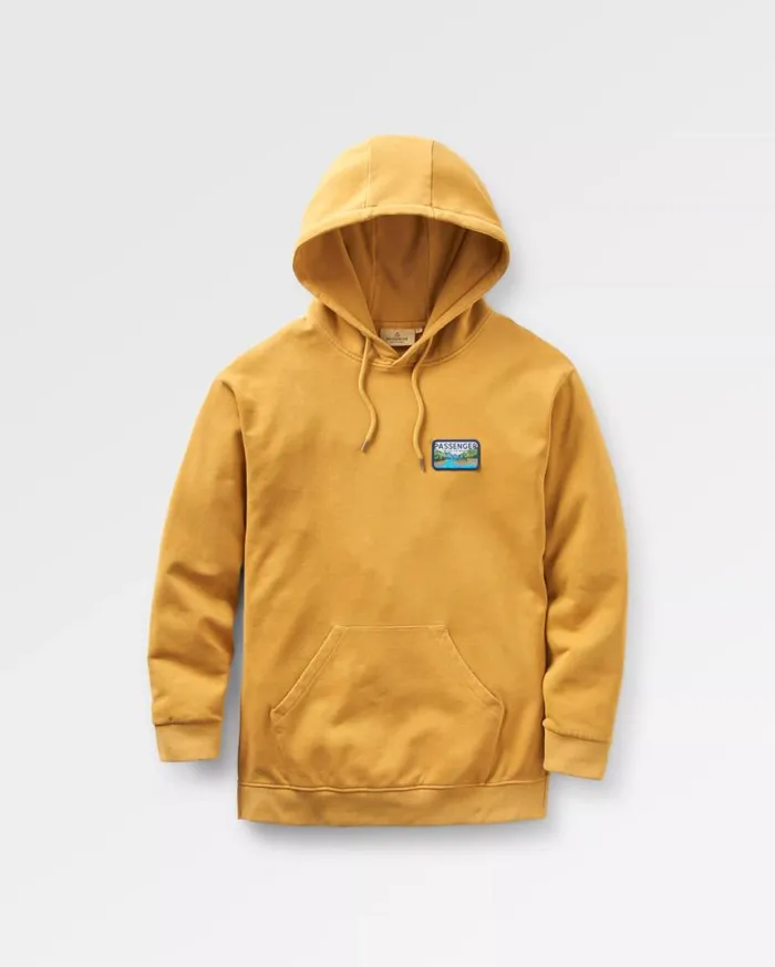 Passenger Clothing Love The Wild Hoodie Mustard Gold Women Hoodies and Sweatshirts