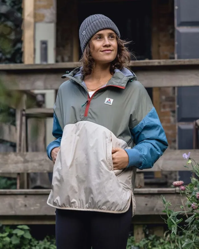 Passenger Clothing Moonlight Recycled Insulated Smock Dusty Olive Women Jackets